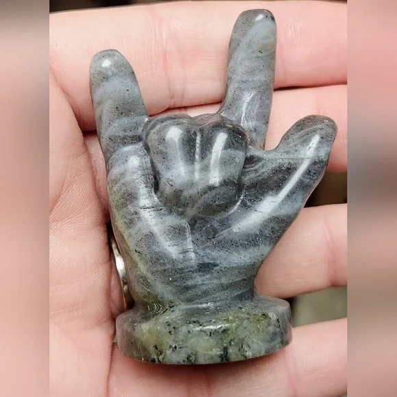 Crystal Love Hands, Valentines Day Gift idea. - Picture 7 of 13